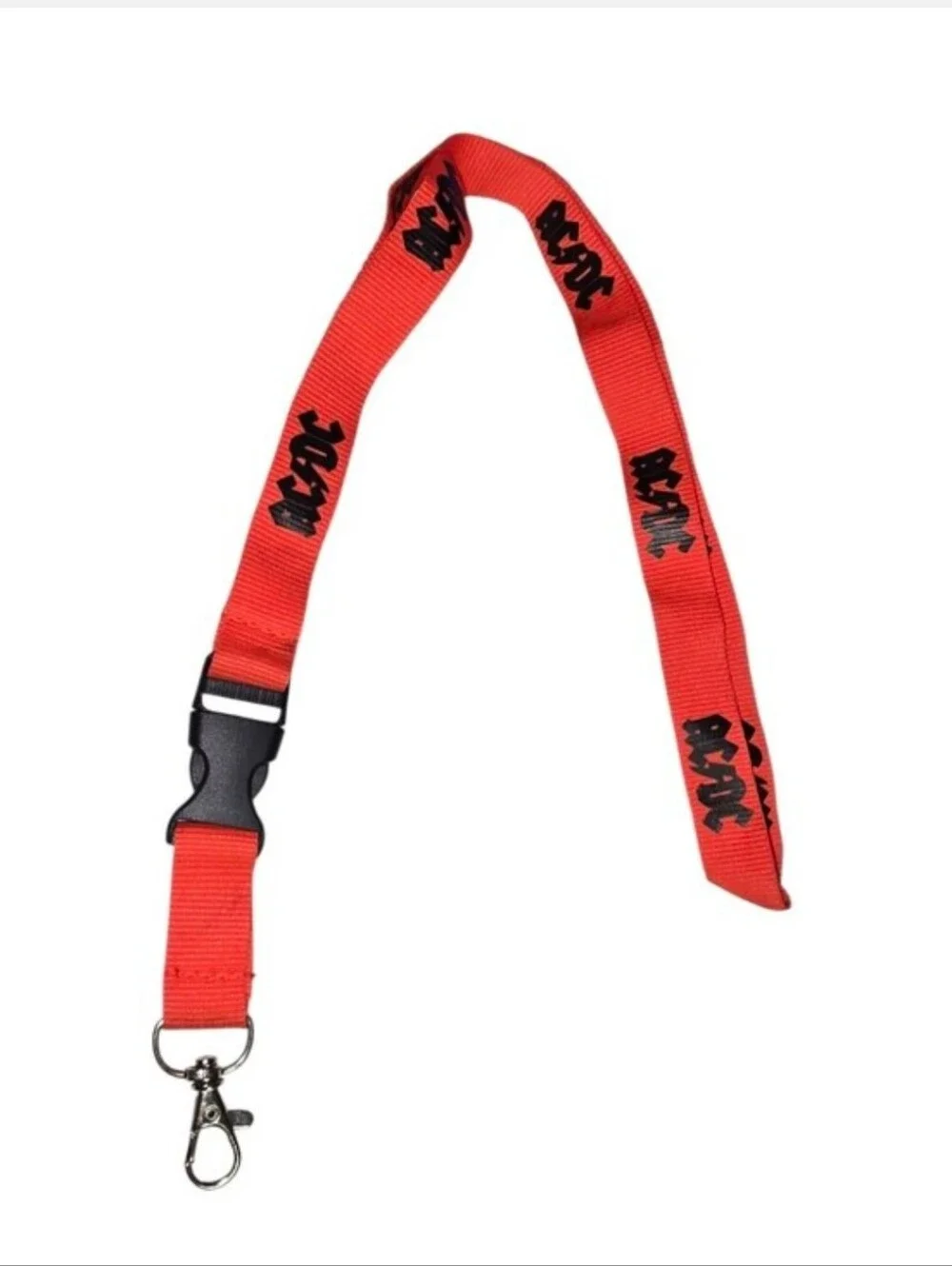 #06 Triple-Color Key Lanyard Set — Black, Red & White